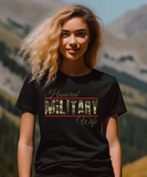 Honored Military Wife Adult T-Shirt