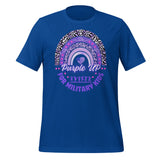 Purple Up For Military Kids Unisex Adult T-shirt