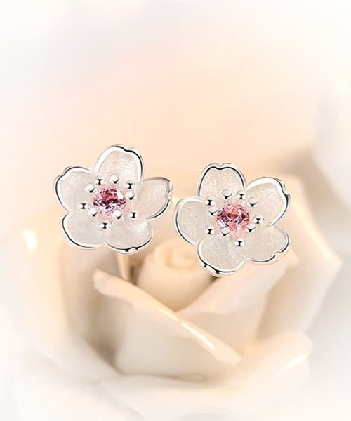 Forever Pink Cherry Blossom Earrings